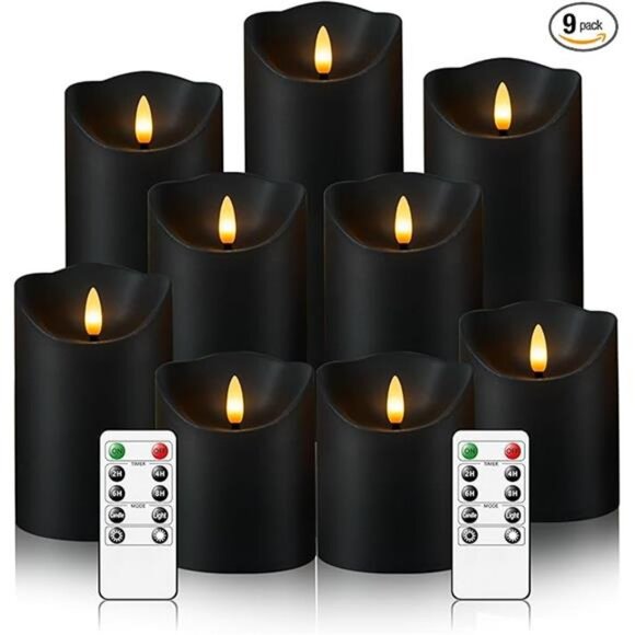 Flameless Candles with Remote, Battery Operated Flickering Flameless Candles - Picture 7 of 7